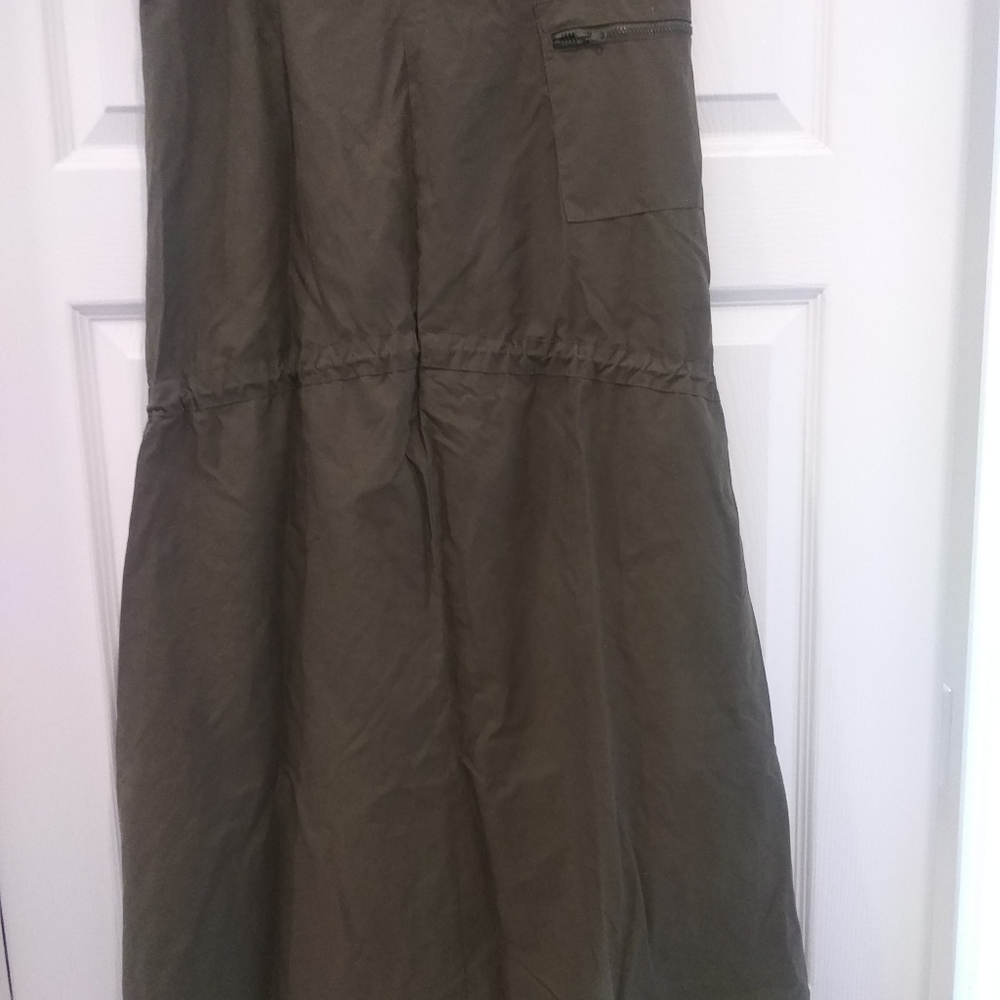 TOMMY HILFIGER JEANS GREEN SKIRT TOMMY GIRL